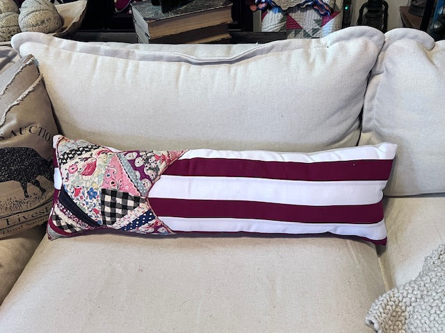 Americana Patriotic American Flag Cotton Pillows