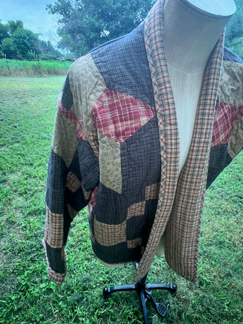 Matching Quilt Jacket Coat Set, Jacket and Dog Coat!