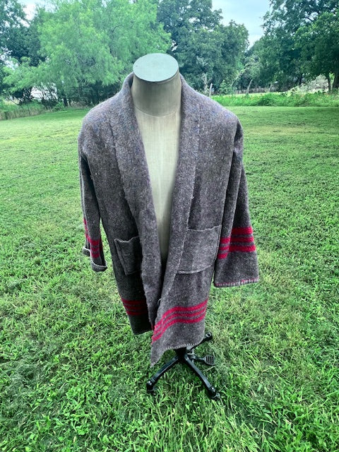 Classic Quilt Jacket Coat Long Duster, Blanket Jacket