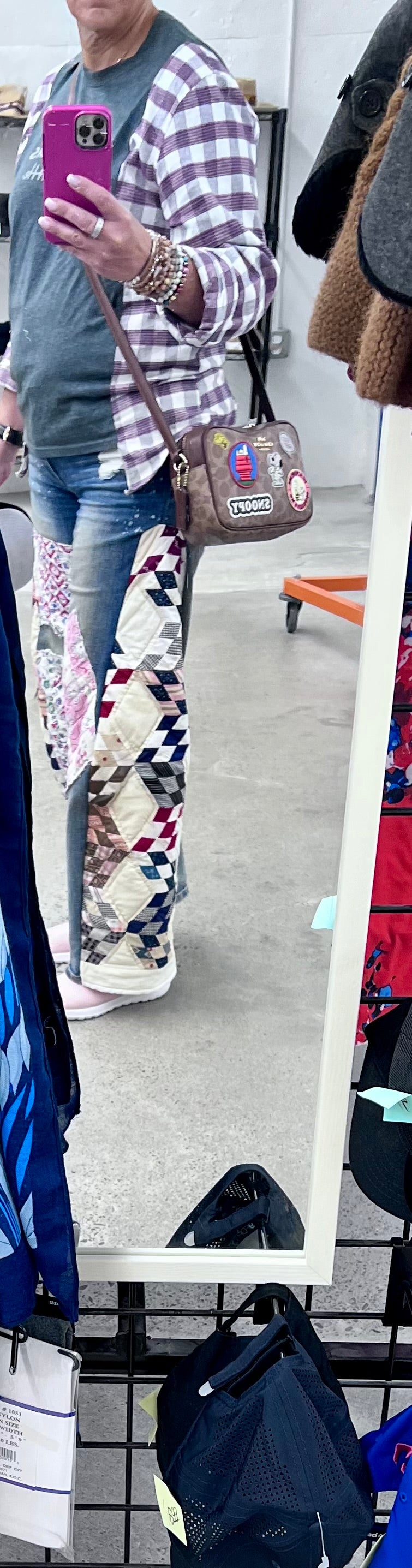 Super Chic ~Free People Inspired~ Patchwork Barrel Quilt Jeans - Your Jeans, My Artistry!