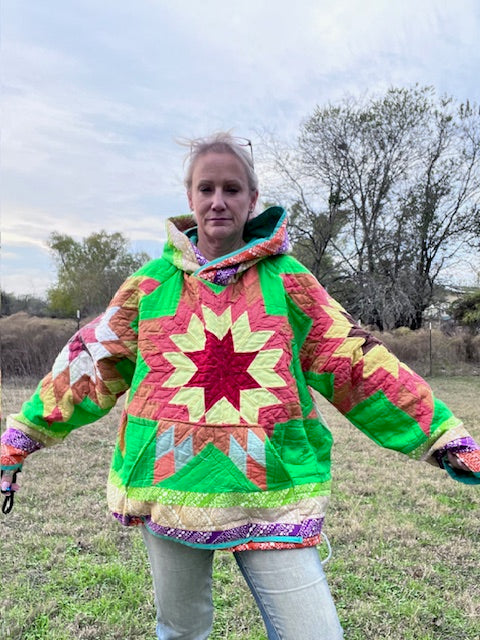 Super Cool Lone Star Hoodie Sweatshirt Style Size L/XL