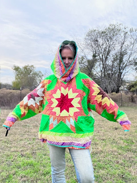 Super Cool Lone Star Hoodie Sweatshirt Style Size L/XL