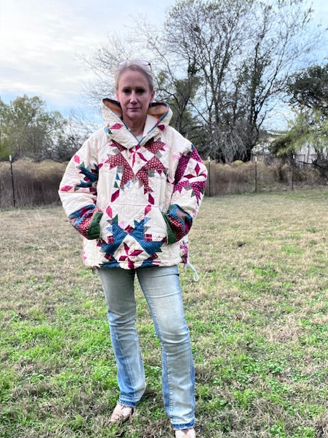 Super Cool Vintage Star Hoodie Sweatshirt Style Size L/XL