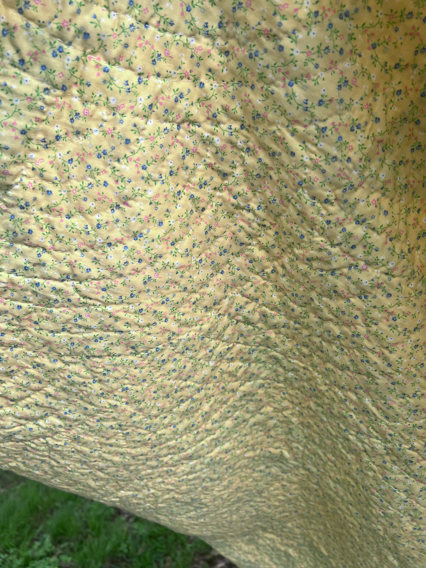 A variation of a Kaleidoscope or Star Puzzle Antique quilt in the most glorious pastels.