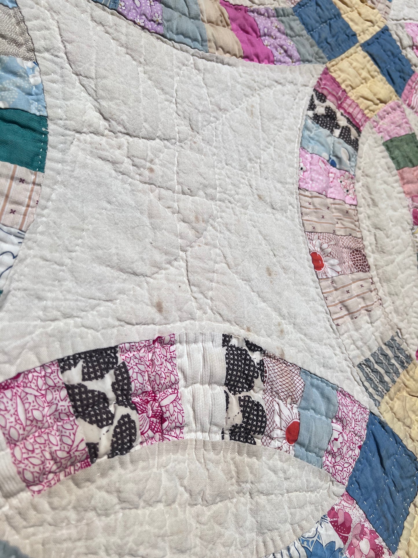Double Wedding Ring - one of the most recognizable and beloved American quilt designs