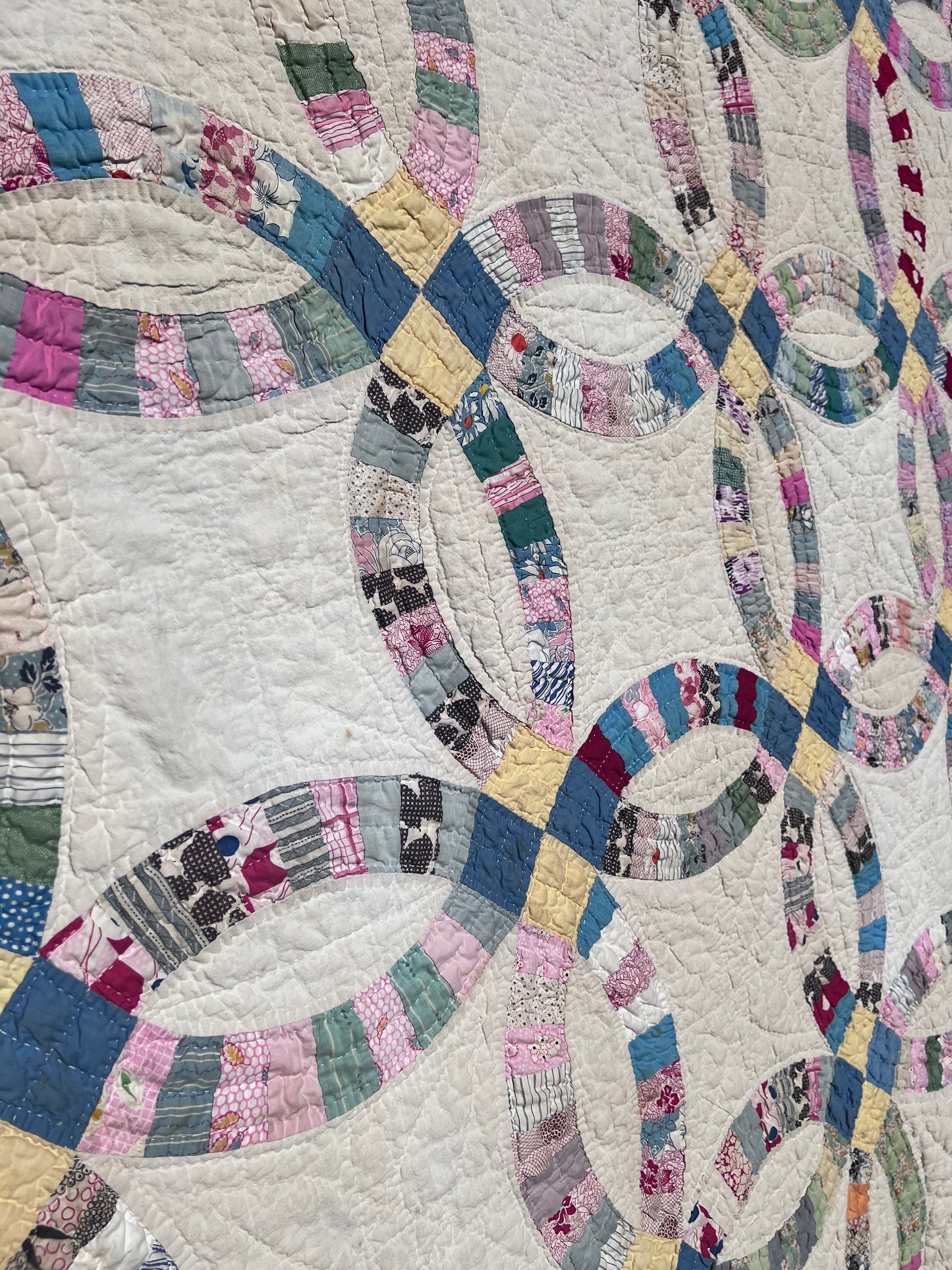 Double Wedding Ring - one of the most recognizable and beloved American quilt designs