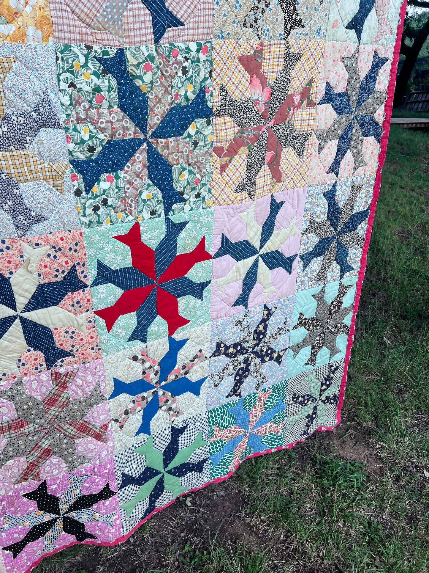 Primitive Country Whirligig/Pinwheel AKA often called the Fish Whig or Swimming Fish