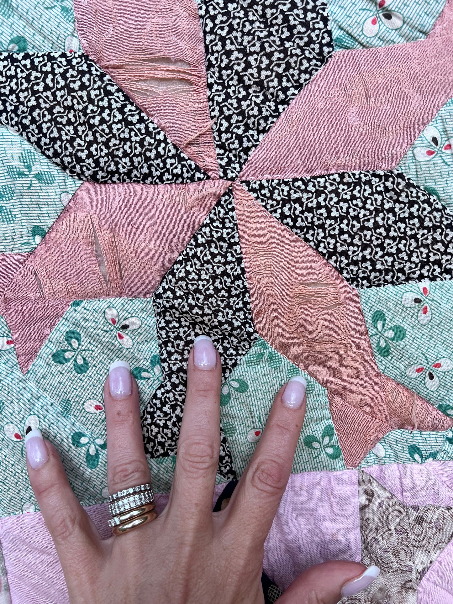 Primitive Country Whirligig/Pinwheel AKA often called the Fish Whig or Swimming Fish