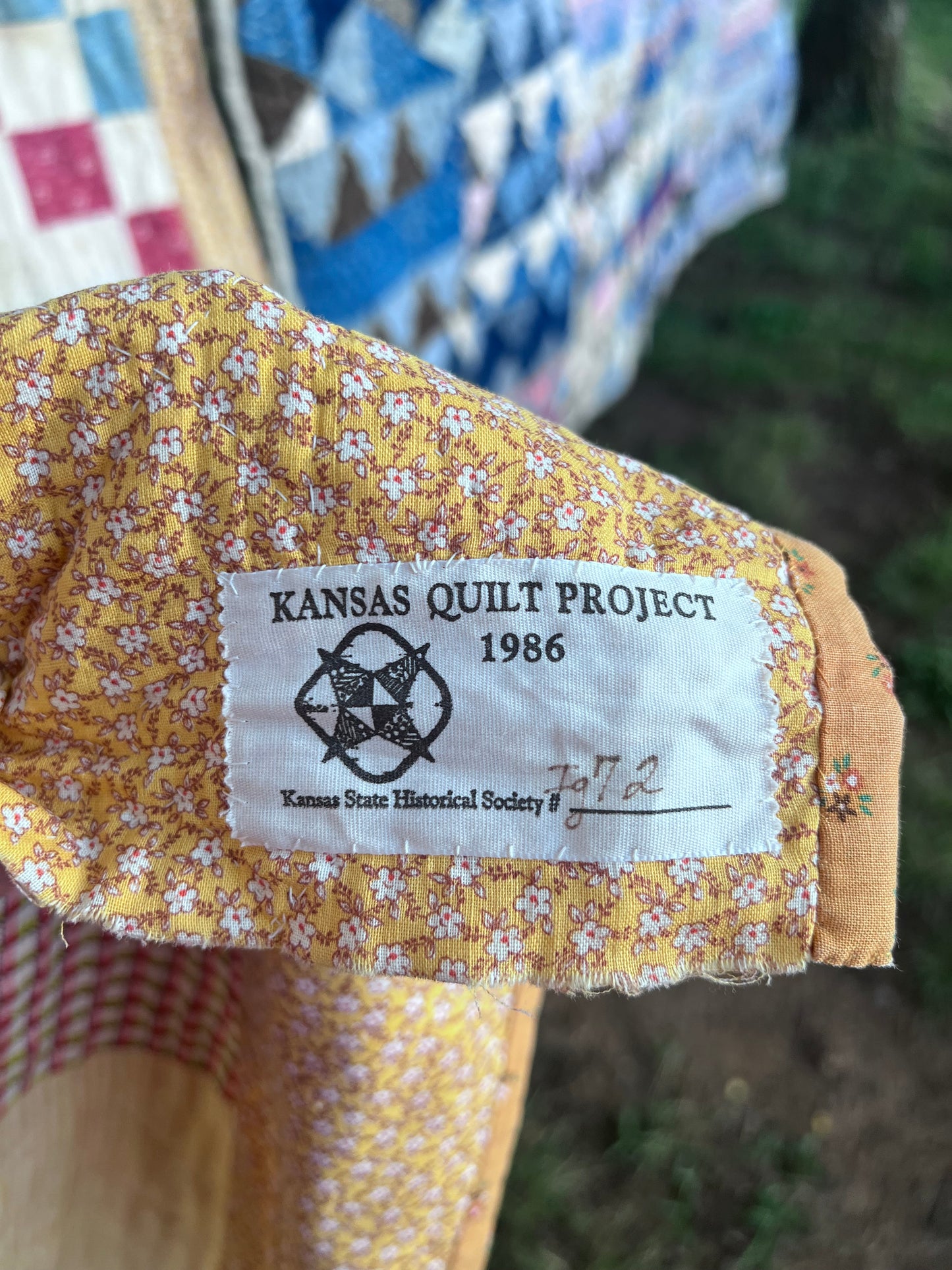 What an incredible piece of community textile history! A fascinating "Sampler" Signature/Friendship Quilt.