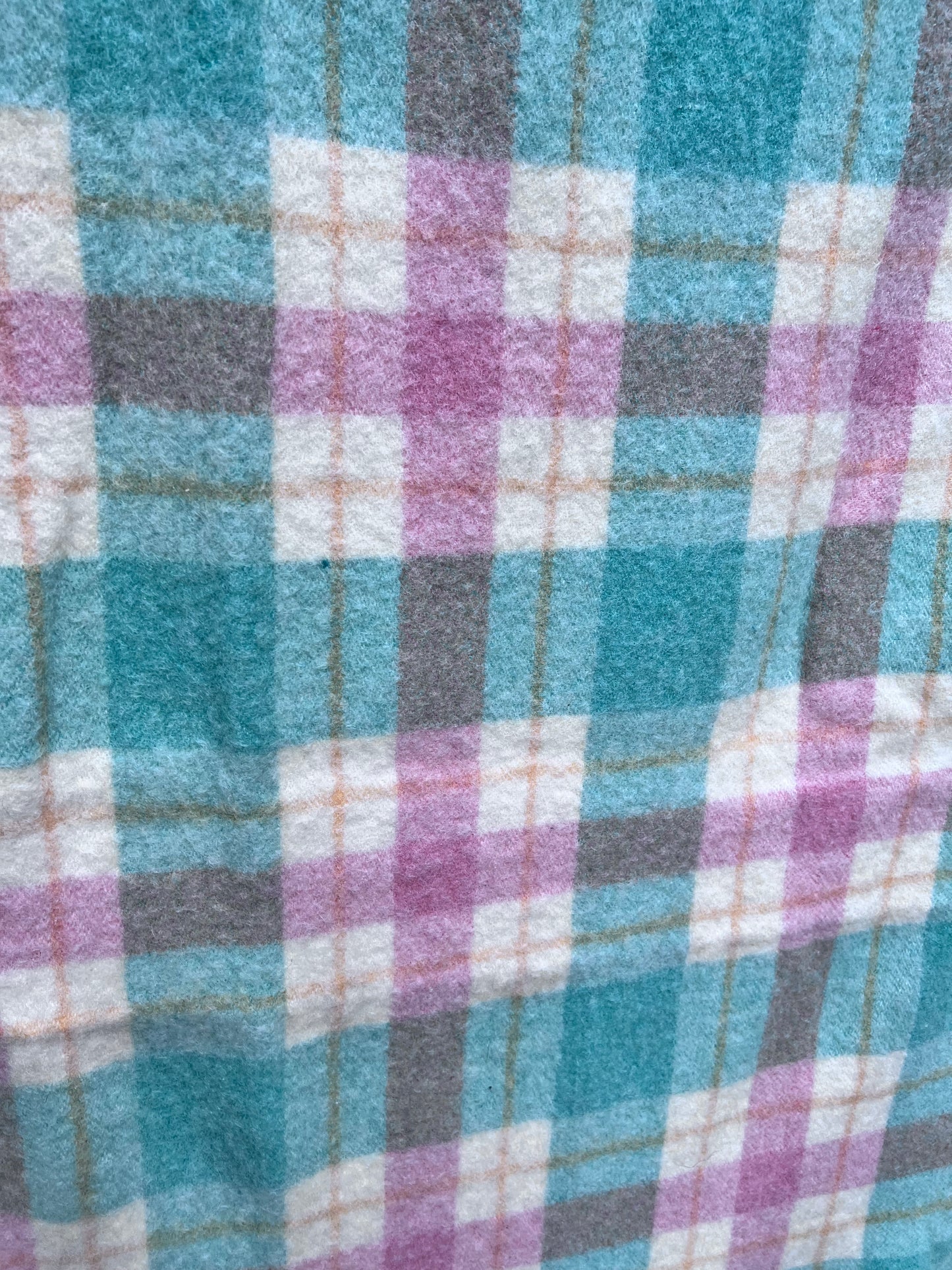 Ayers Pure Wool Vintage All Wool Blanket - gorgeous piece of mid-century Canadian textile history