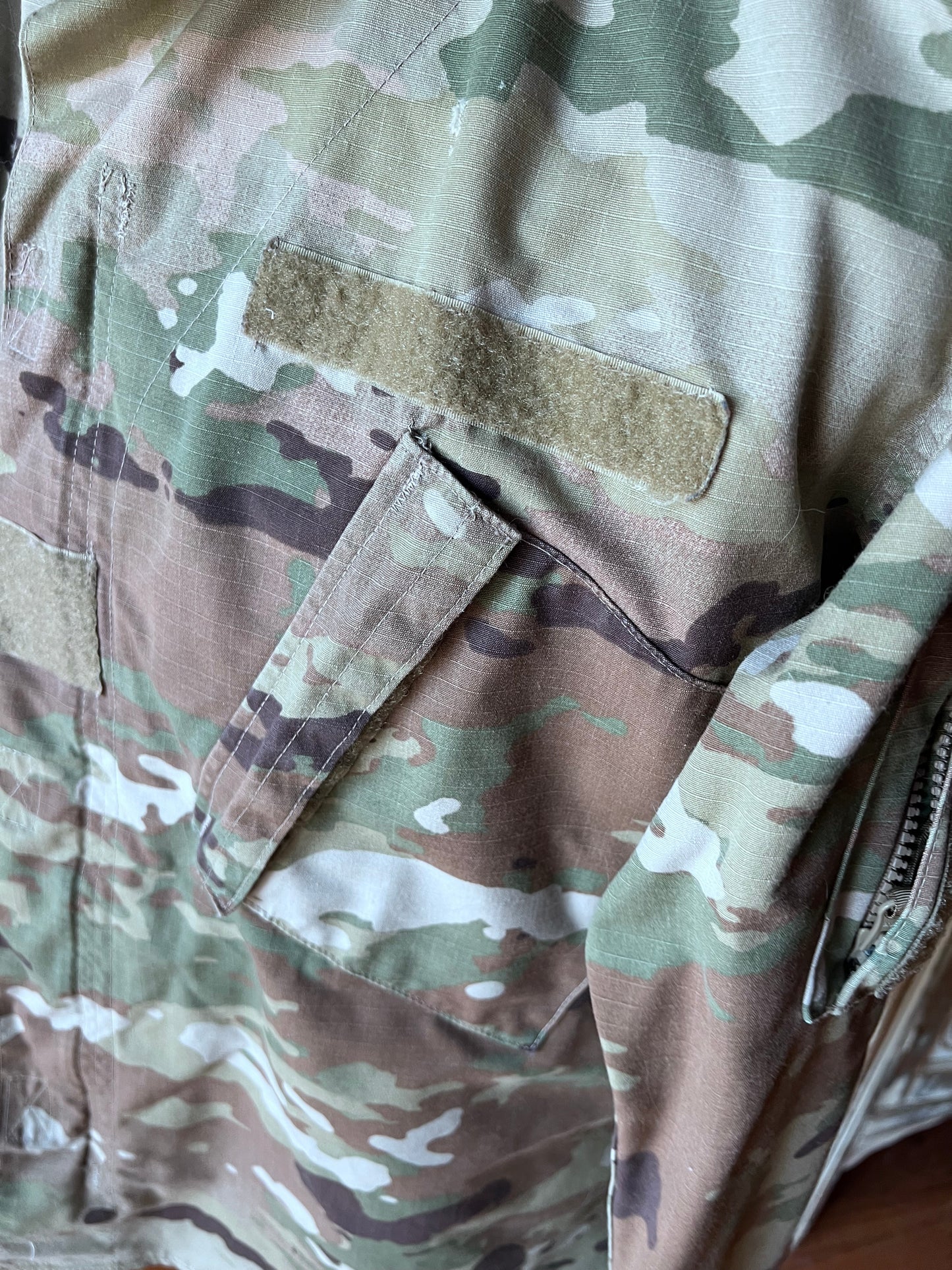 One of a Kind Camo Jacket Designed with Patriotism and Faith